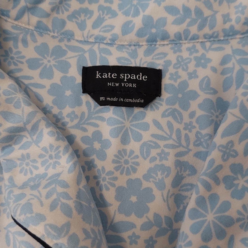 Kate Spade Cropped Pajama Set Womens M - Picture 2 of 11